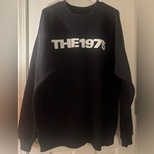 THE1975 Official Merch Distressed tear/burn Design Sweatshirt Men XL UNISEX
